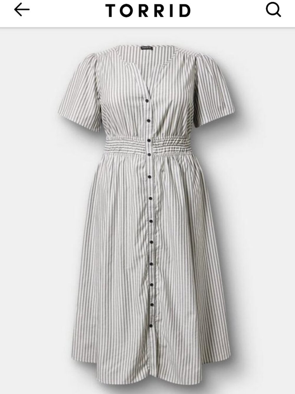 Striped dress